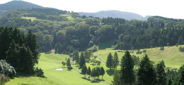 Photo of a beautiful golf hole in Japan